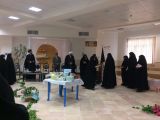 مراسم اختتامیه نمایشگاه کتاب با حضور مدیر محترم حوزه علمیه خواهران استان قم